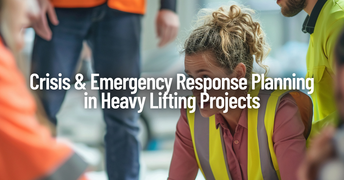 Crisis & Emergency Response Planning in Heavy Lifting Projects