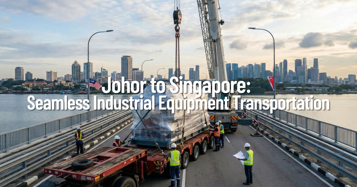 Johor to Singapore: How Jaberson Manages Seamless Industrial Equipment Transport